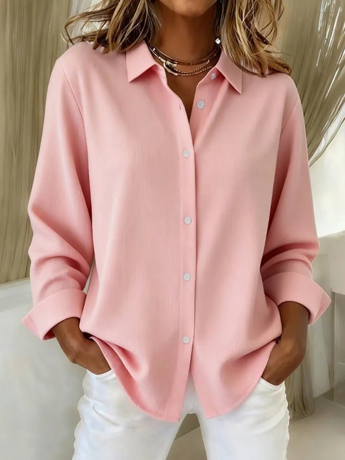 Rosalie | Oversized Relaxed Button-Up Shirt