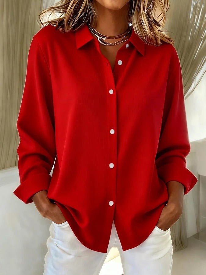 Rosalie | Oversized Relaxed Button-Up Shirt