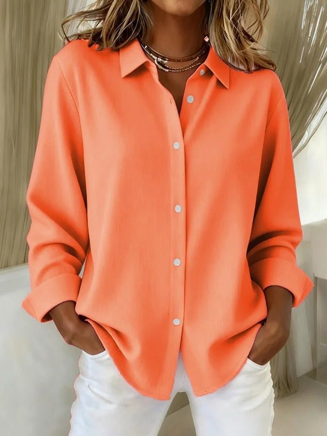 Rosalie | Oversized Relaxed Button-Up Shirt