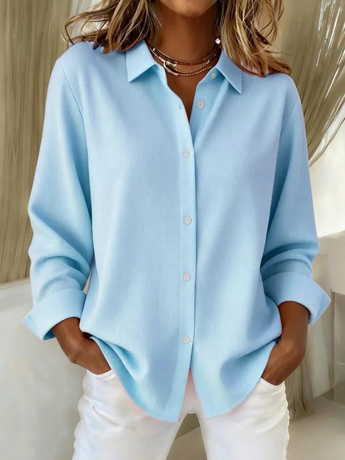 Rosalie | Oversized Relaxed Button-Up Shirt