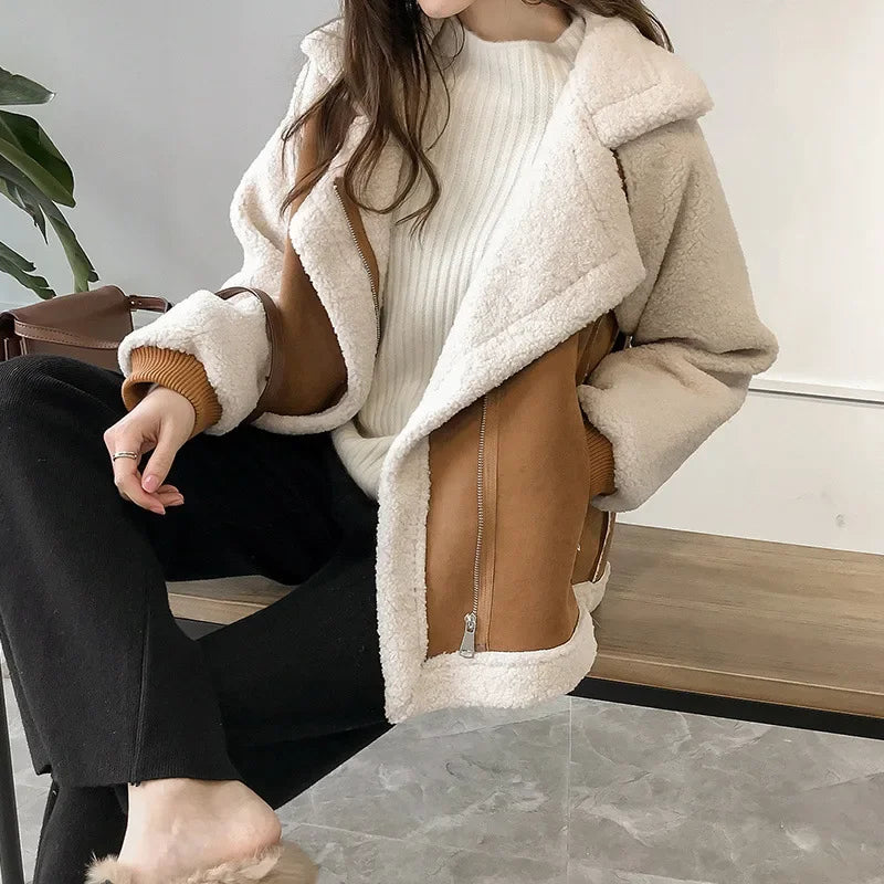 Rosemary | Cosy Faux-Shearling Winter Jacket