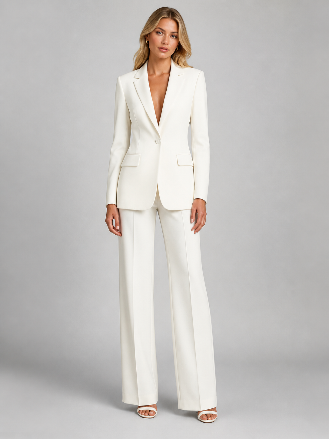 Clara | Elegant Tailored Blazer Trouser Set