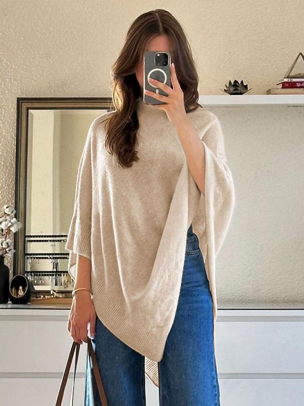 Bronwyn | Elegant Draped Knit Cape