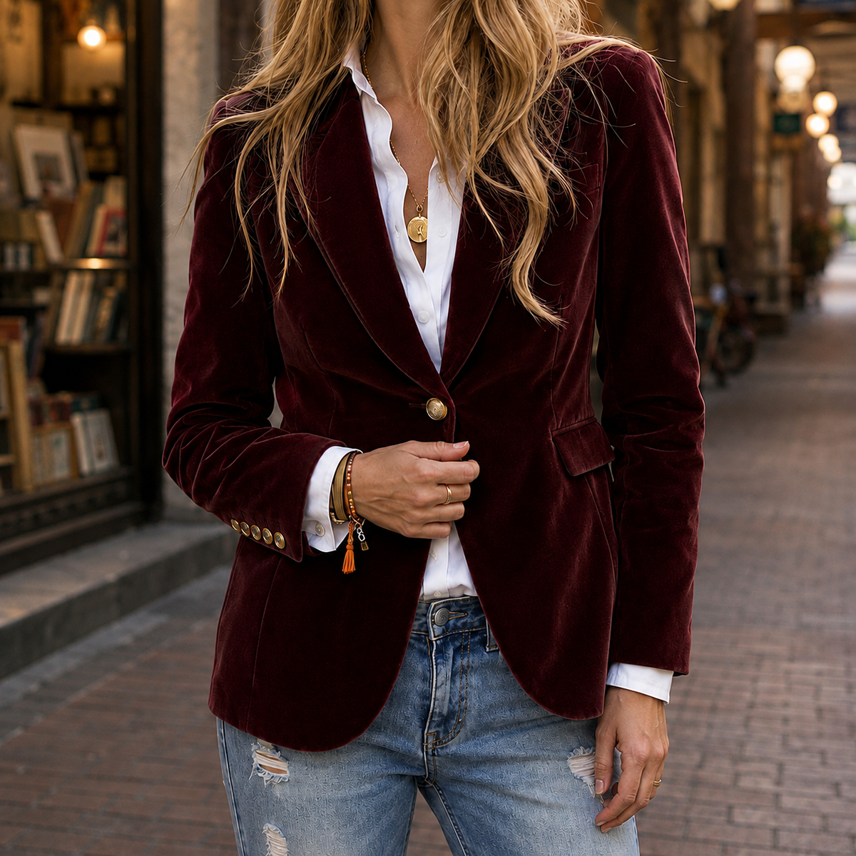 Isadora | Chic Tailored Fitted Blazer