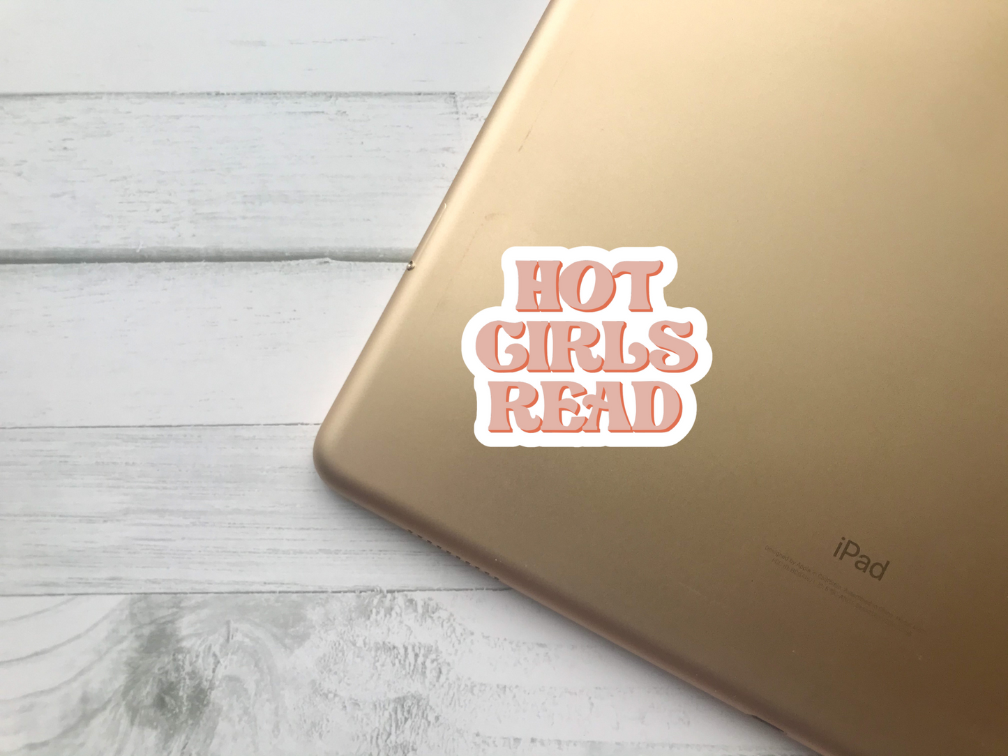 Hot Girls Read Sticker