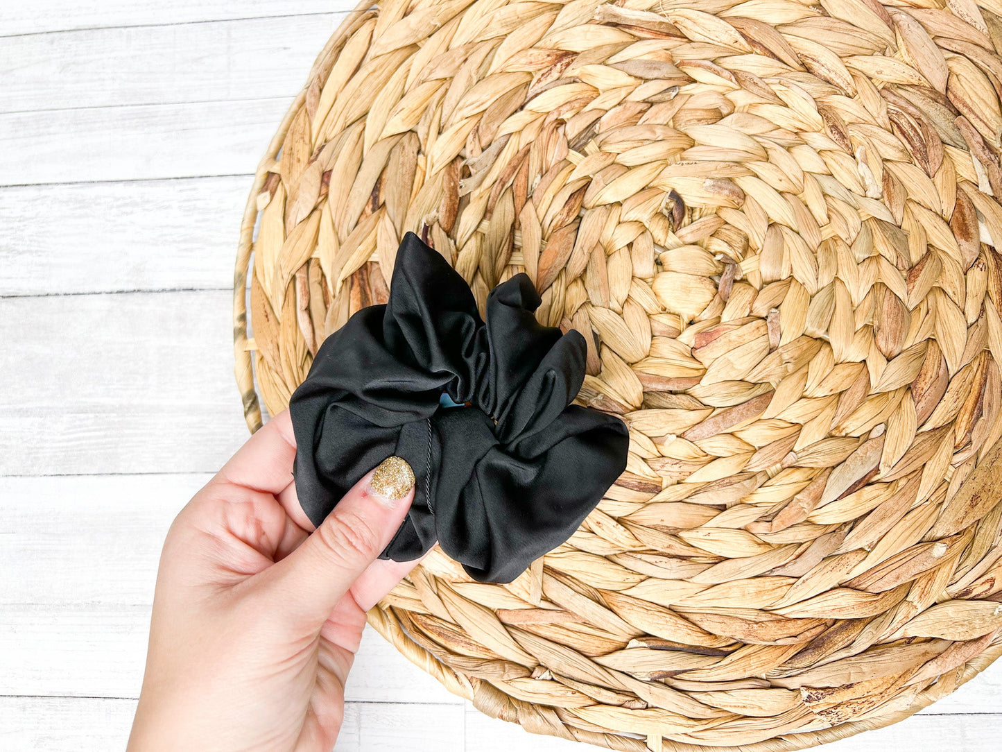 Rust Oversized Luxe Scrunchie