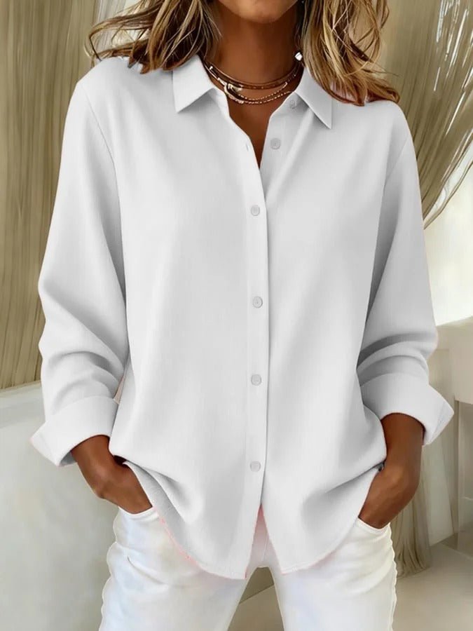 Rosalie | Oversized Relaxed Button-Up Shirt