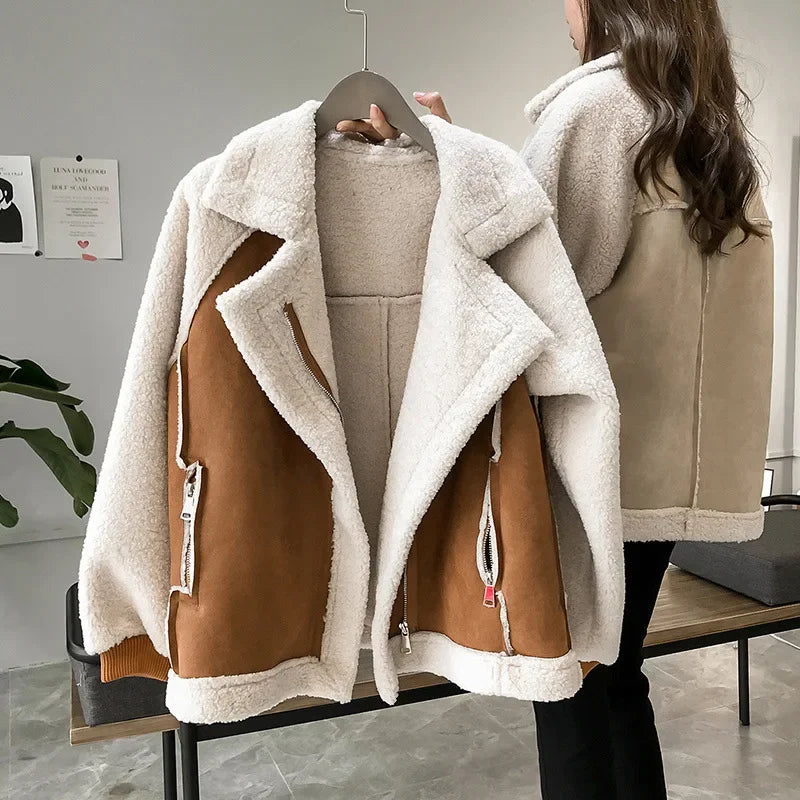 Rosemary | Cosy Faux-Shearling Winter Jacket