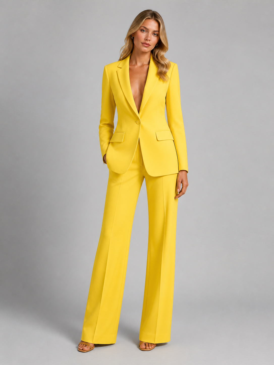 Clara | Elegant Tailored Blazer Trouser Set