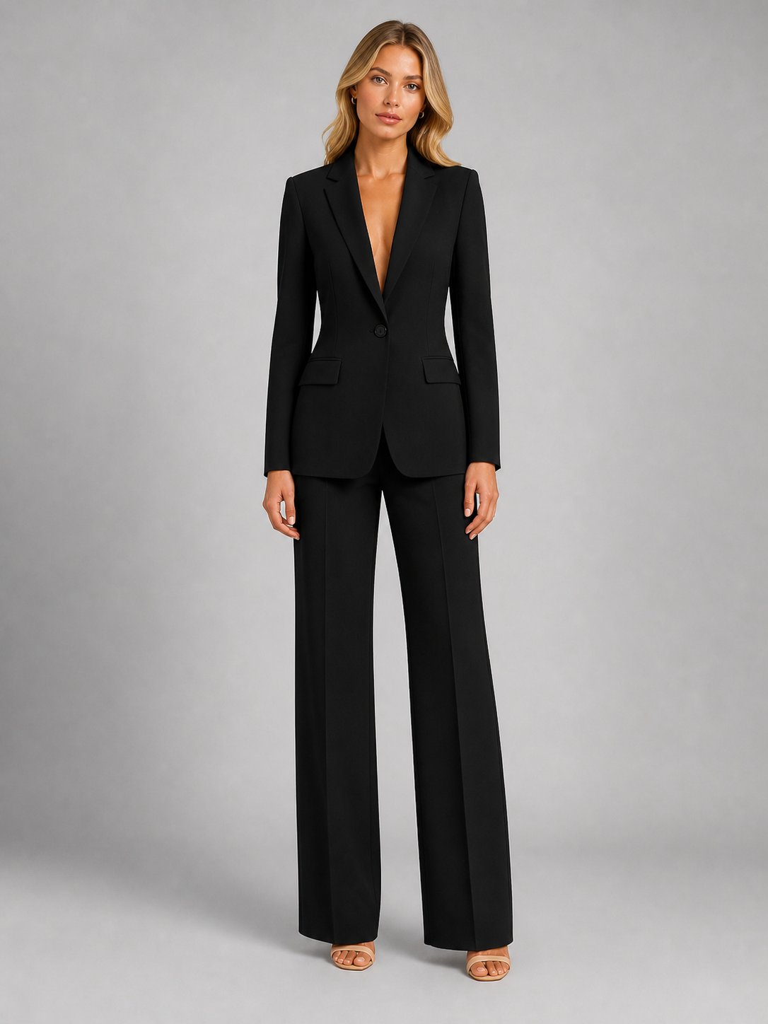 Clara | Elegant Tailored Blazer Trouser Set