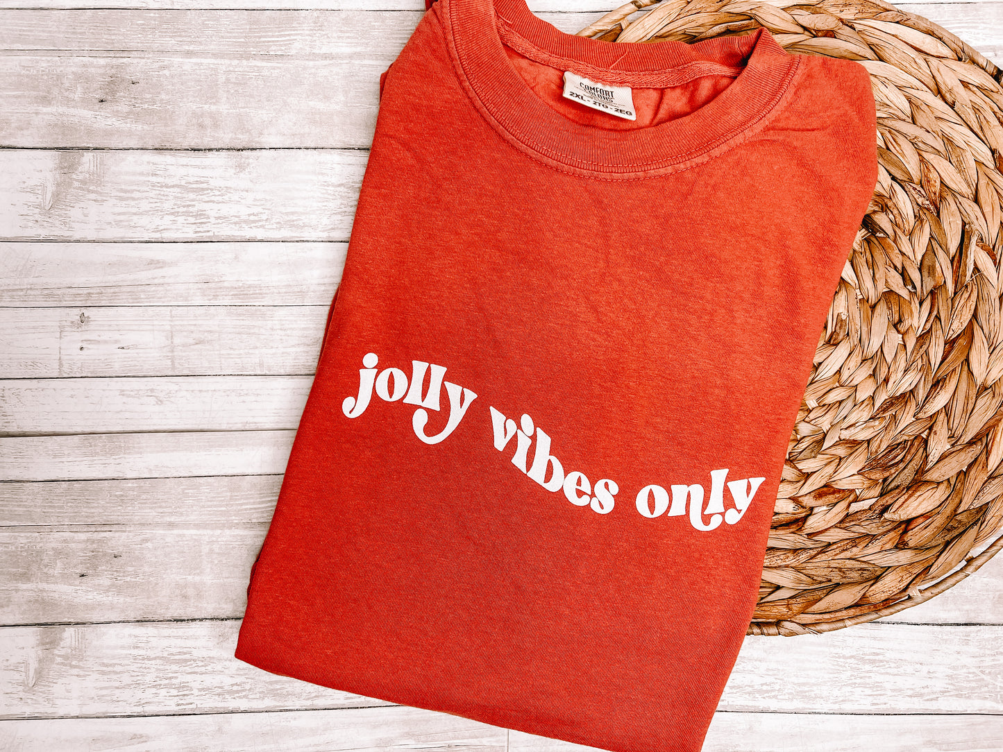 Jolly Vibes Only Short Sleeve Shirt