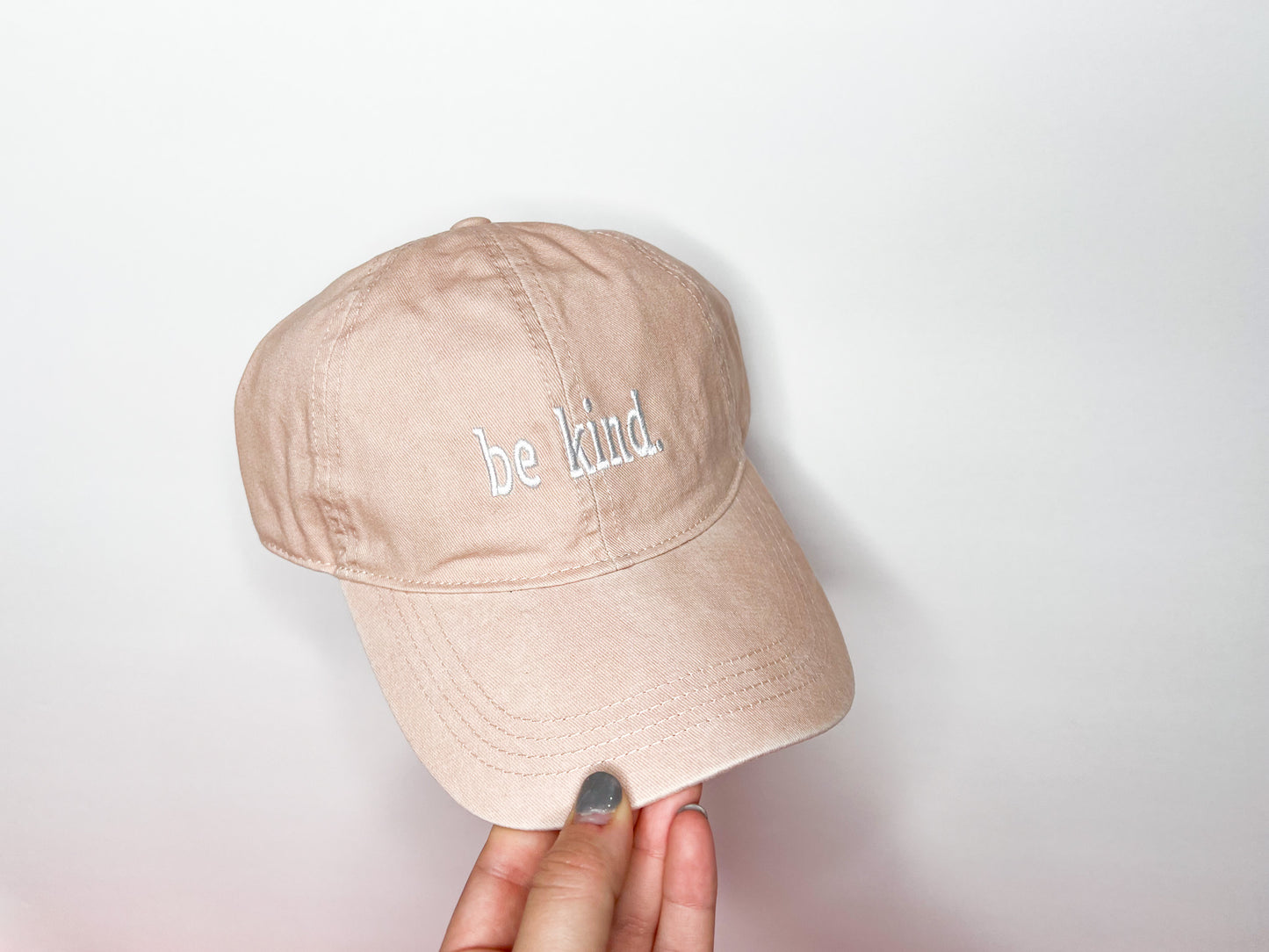 Be Kind Embroidered Baseball Hat