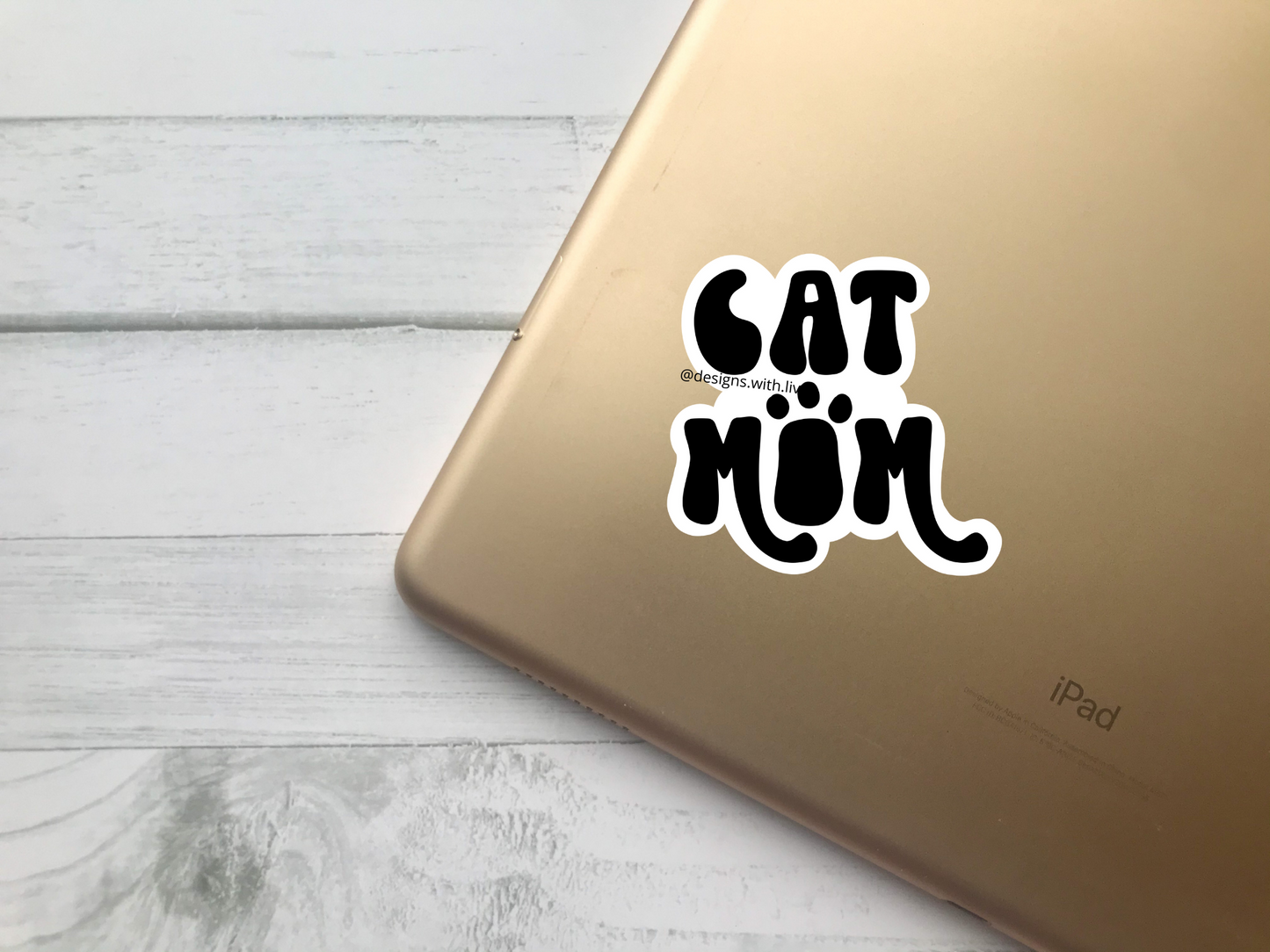 Cat Mom Sticker