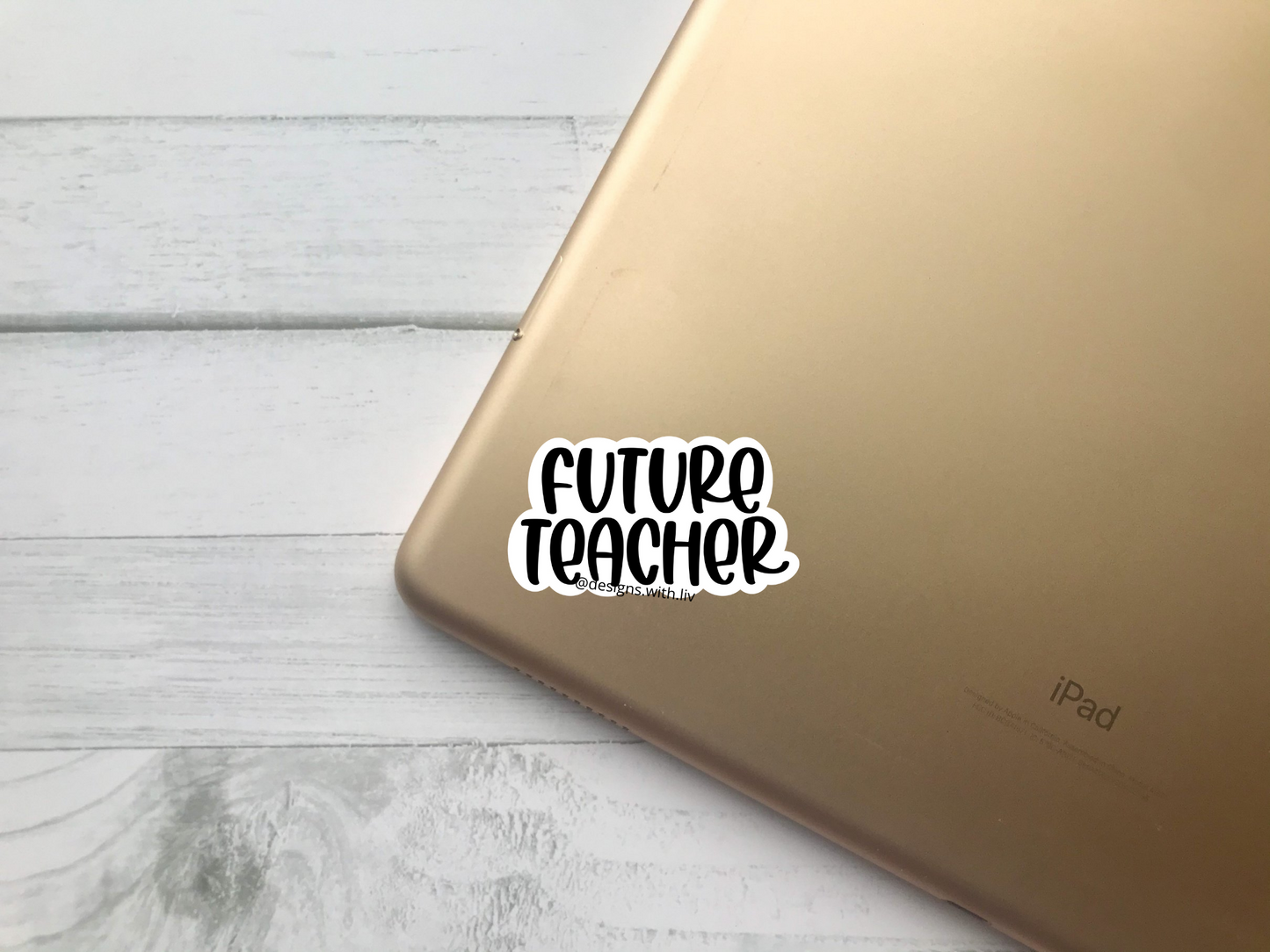 Future Teacher Sticker