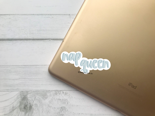 Nap Queen Sticker