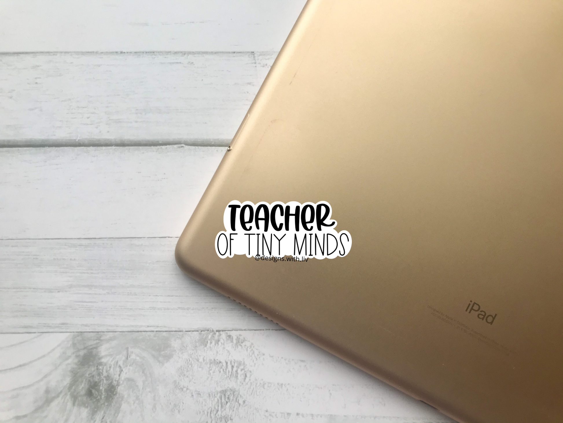 Teacher Sticker - Designs With Liv