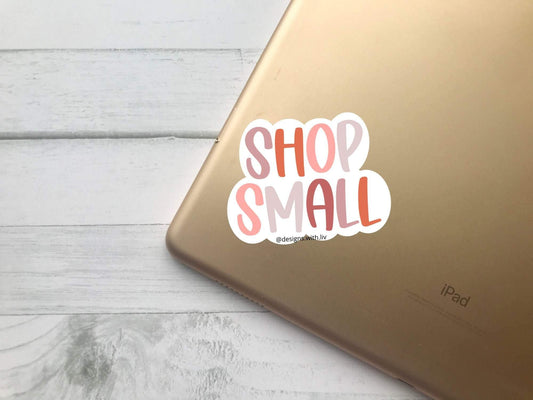 Shop Small Sticker - Designs With Liv