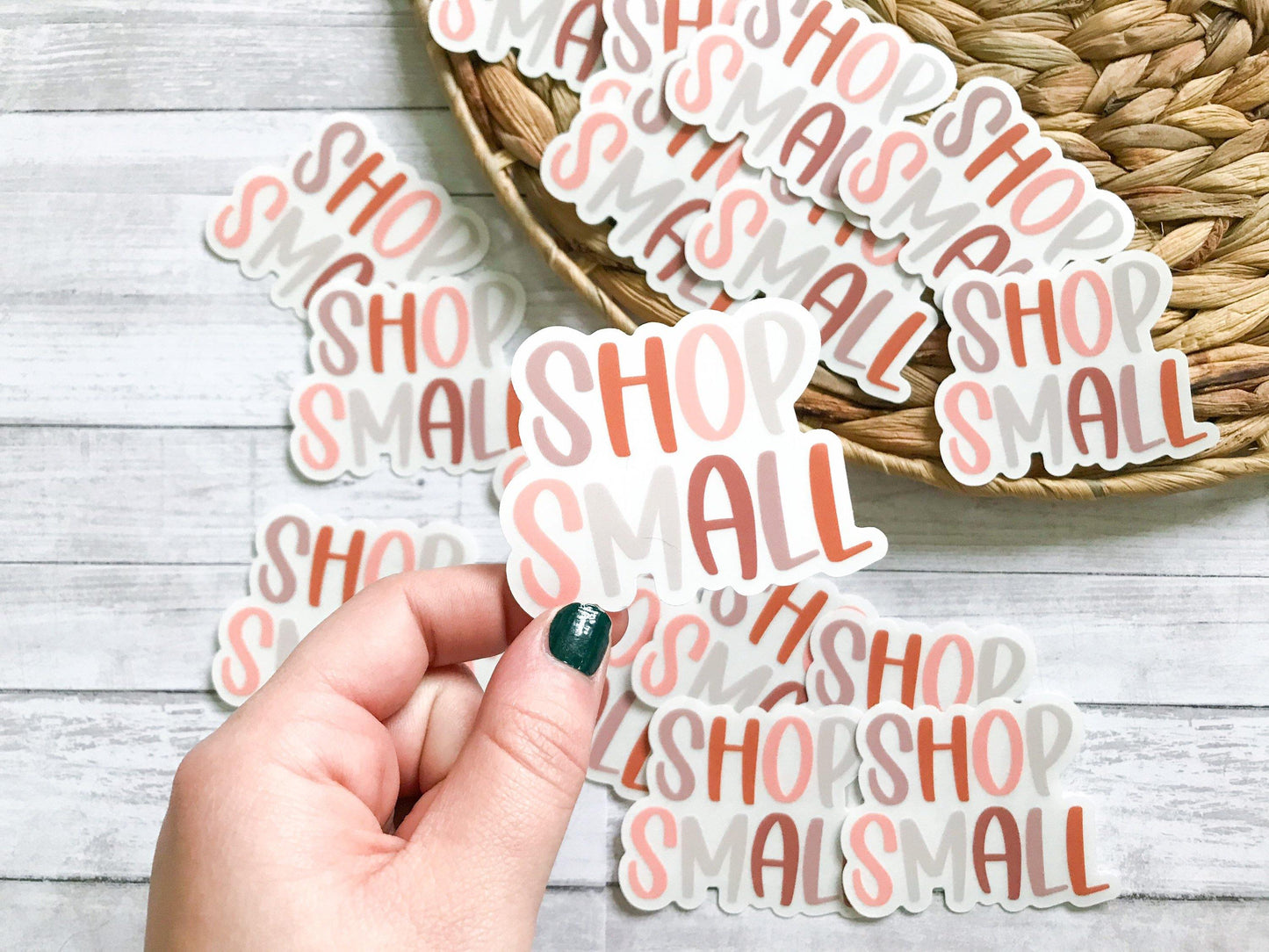 Shop Small CLEAR Sticker - Designs With Liv