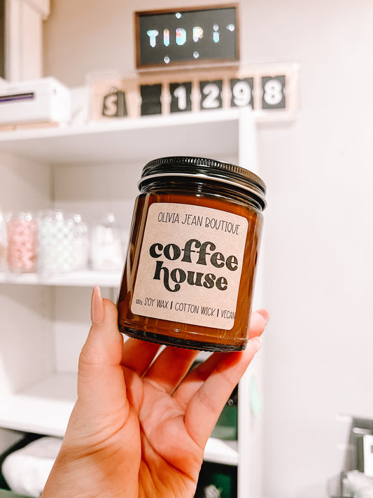 Coffee House Cotton Wick Candle